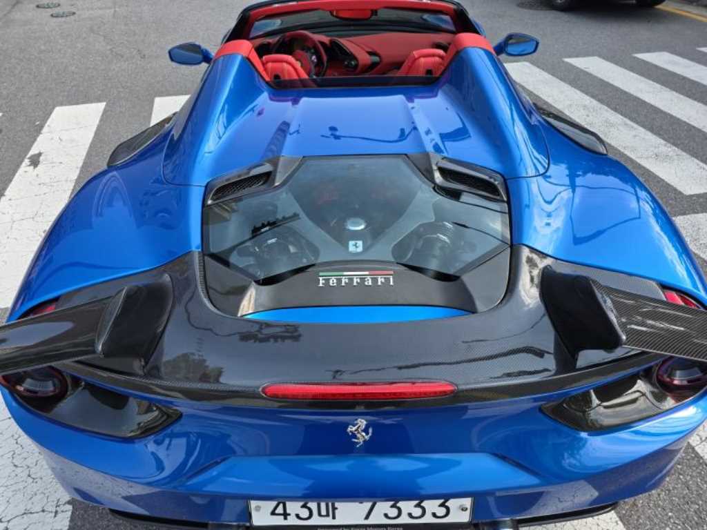 Ferrari 488 2018 Azul - Importación desde Corea - HF Imports Iquique - Foto 13