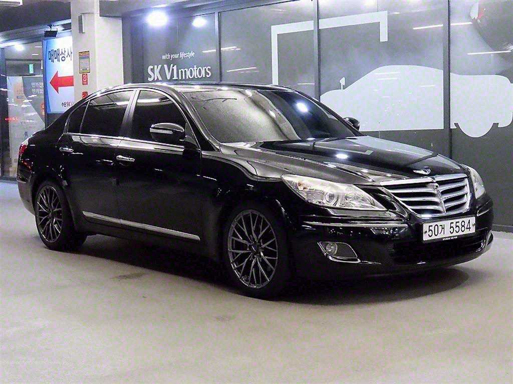 HYUNDAI Genesis 2008 Negro - Importación desde Corea - HF Imports Iquique - Foto 1