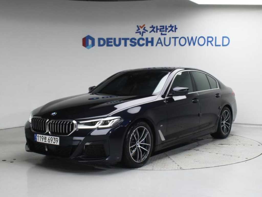 BMW 5 Series 2021 Negro - Importación desde Corea - HF Imports Iquique - Foto 1