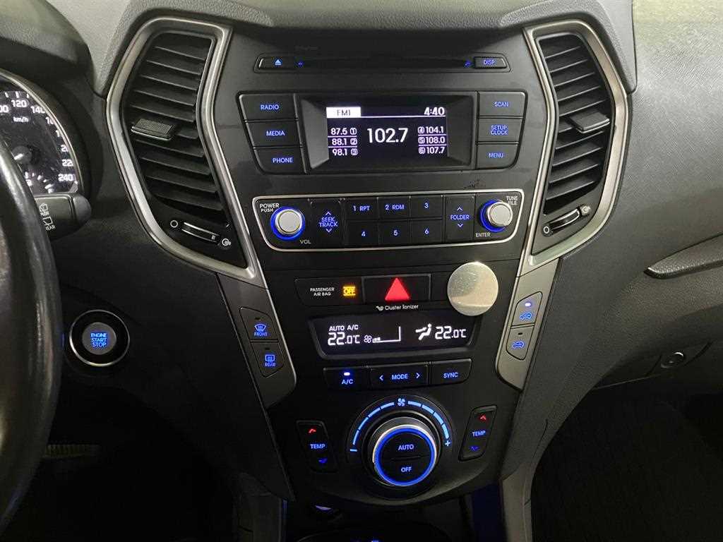 HYUNDAI Santa Fe 2017 Azul - Importación desde Corea - HF Imports Iquique - Foto 15