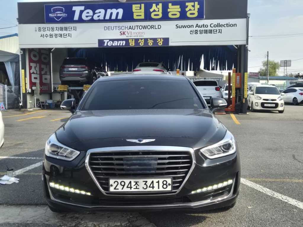 Genesis EQ900 2018 Negro - Importación desde Corea - HF Imports Iquique - Foto 1