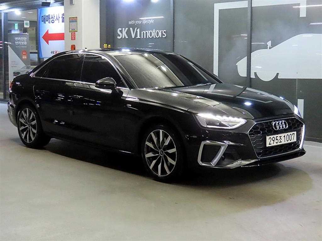 Audi A4 2023 Negro - Importación desde Corea - HF Imports Iquique - Foto 1