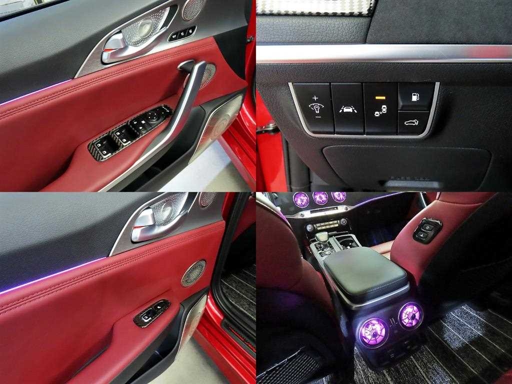 KIA Stinger 2018 Rojo - Importación desde Corea - HF Imports Iquique - Foto 17