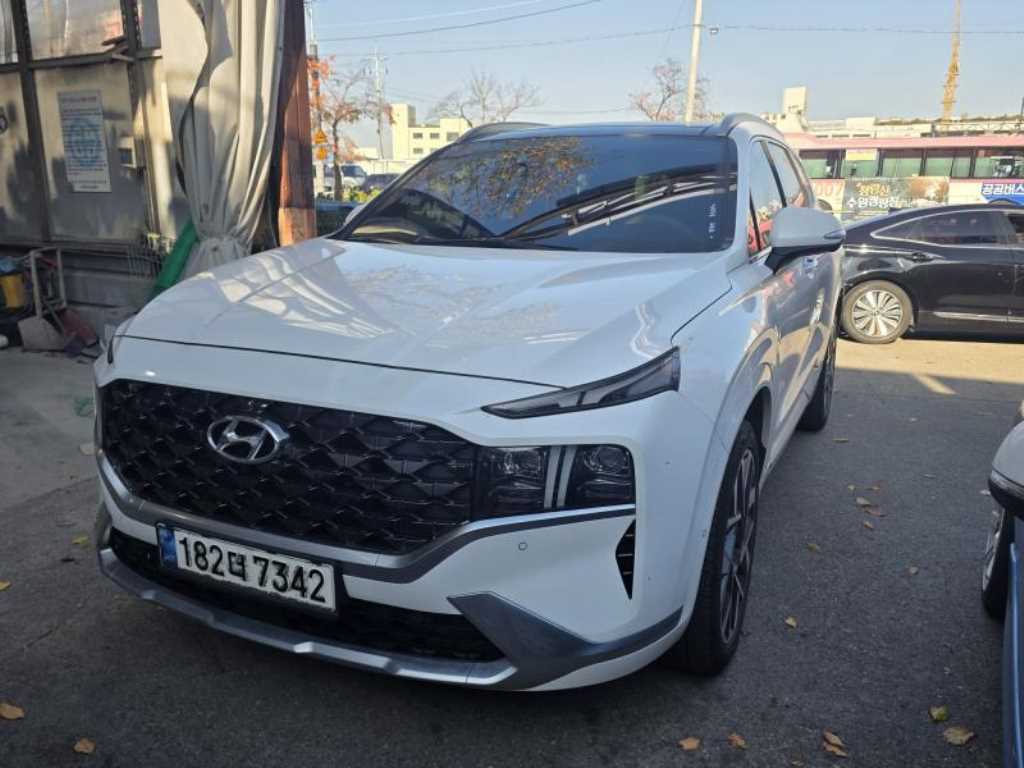 HYUNDAI Santa Fe 2021 Blanco - Importación desde Corea - HF Imports Iquique - Foto 1