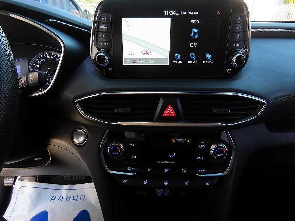 HYUNDAI Santa Fe 2020 Gris - Importación desde Corea - HF Imports Iquique - Foto 13