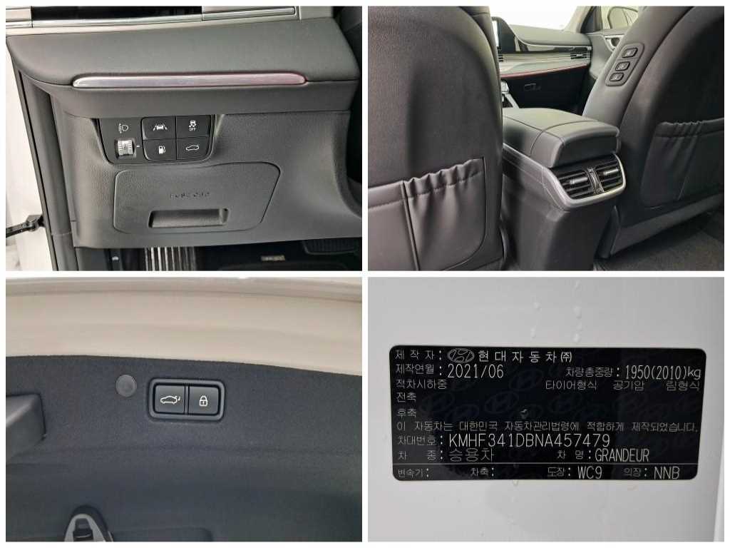 HYUNDAI Grandeur 2022 Blanco - Importación desde Corea - HF Imports Iquique - Foto 17