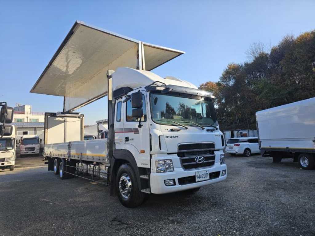 medium and large cargo truck 2015 Blanco - Importación desde Corea - HF Imports Iquique - Foto 13