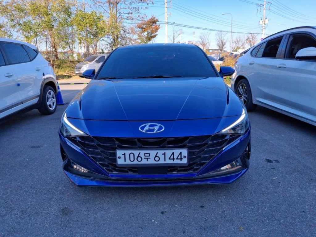 HYUNDAI Avante 2021 Azul - Importación desde Corea - HF Imports Iquique - Foto 1