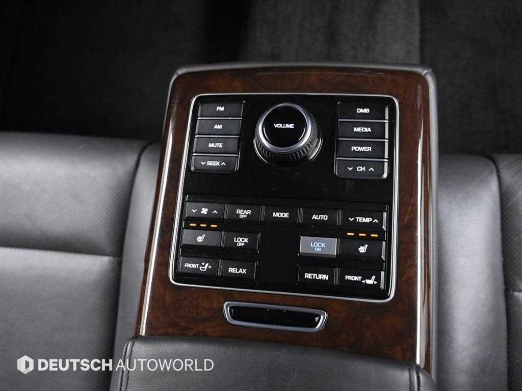 HYUNDAI Equus 2015 Negro - Importación desde Corea - HF Imports Iquique - Foto 16