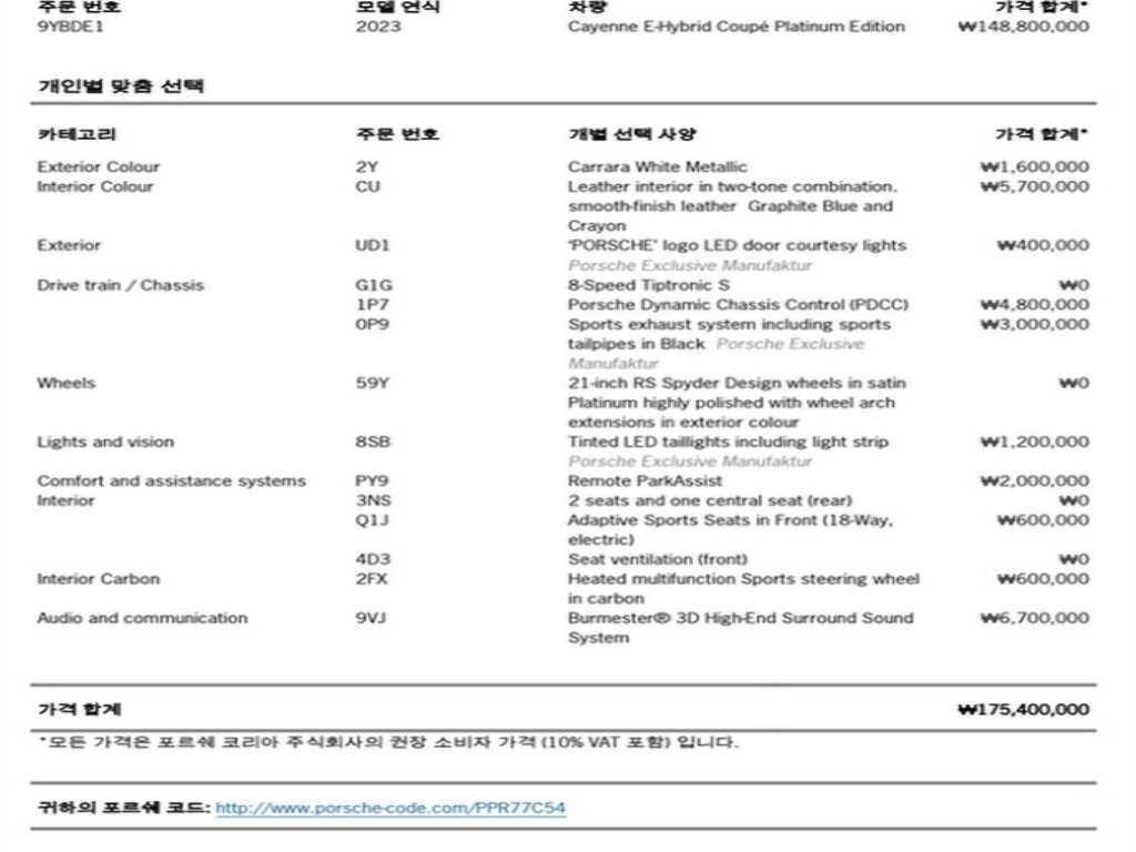 Porsche Cayenne 2023 Blanco - Importación desde Corea - HF Imports Iquique - Foto 20