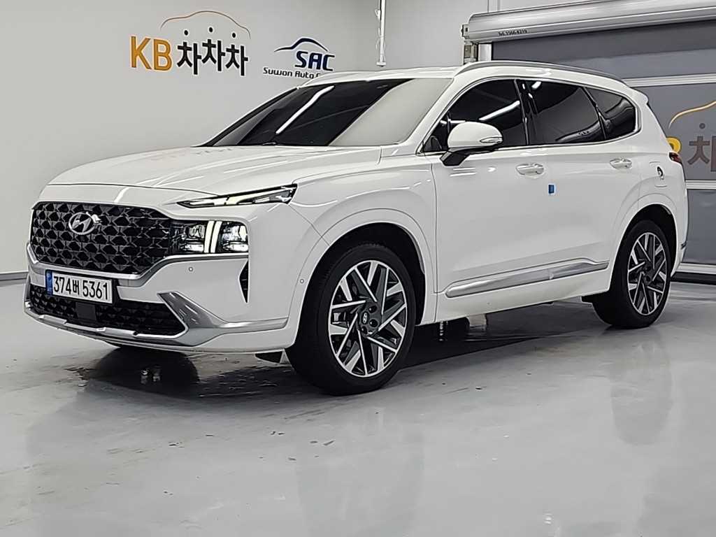 HYUNDAI Santa Fe 2021 Blanco - Importación desde Corea - HF Imports Iquique - Foto 1
