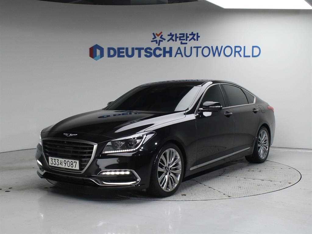 Genesis G80 2018 Negro - Importación desde Corea - HF Imports Iquique - Foto 1