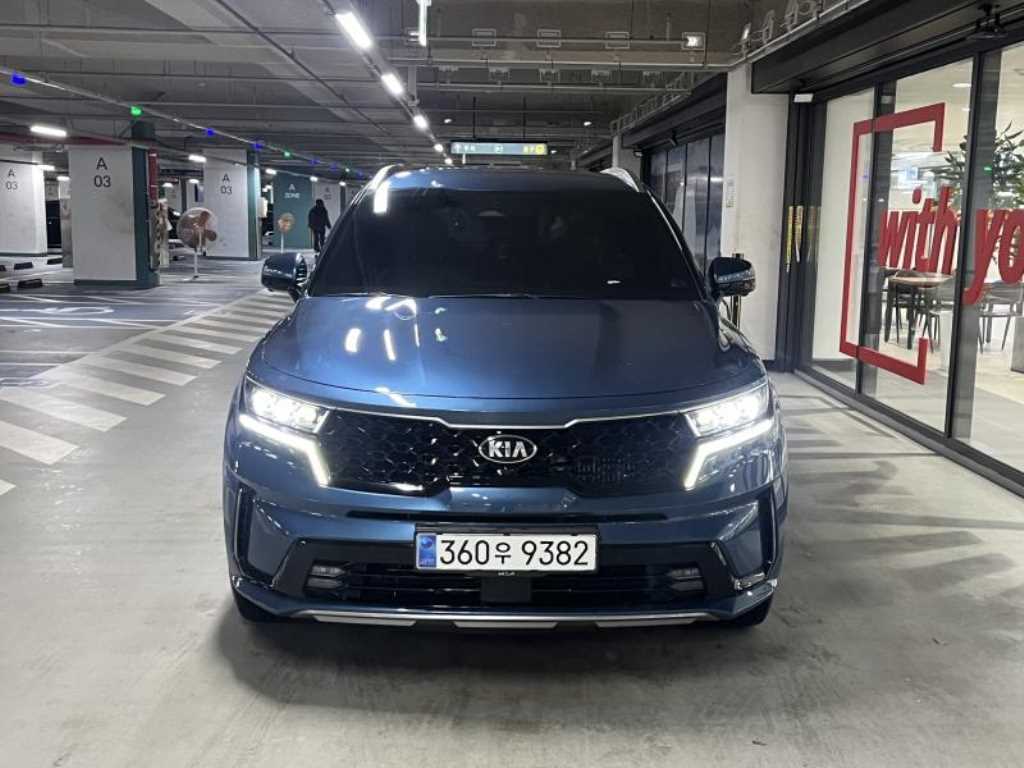KIA Sorento 2021 Azul - Importación desde Corea - HF Imports Iquique - Foto 1