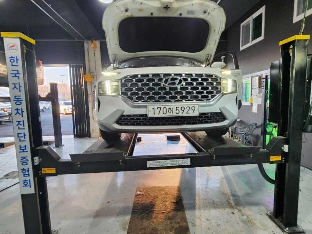 HYUNDAI Santa Fe 2021 Blanco - Importación desde Corea - HF Imports Iquique - Foto 1