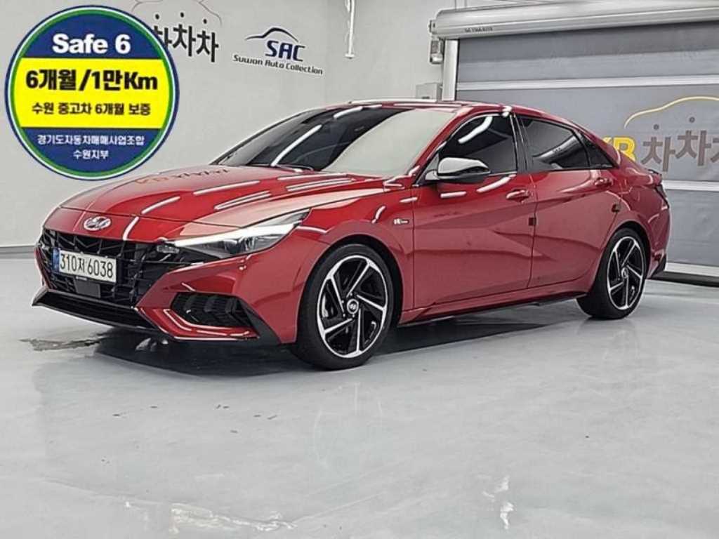 HYUNDAI Avante 2021 Rojo - Importación desde Corea - HF Imports Iquique - Foto 1