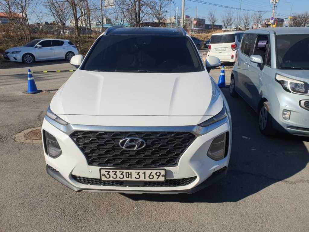 HYUNDAI Santa Fe 2020 Blanco - Importación desde Corea - HF Imports Iquique - Foto 1