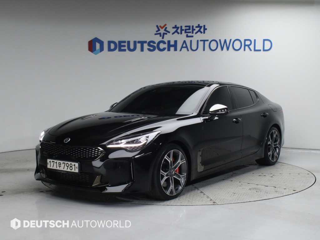 KIA Stinger 2018 Negro - Importación desde Corea - HF Imports Iquique - Foto 1