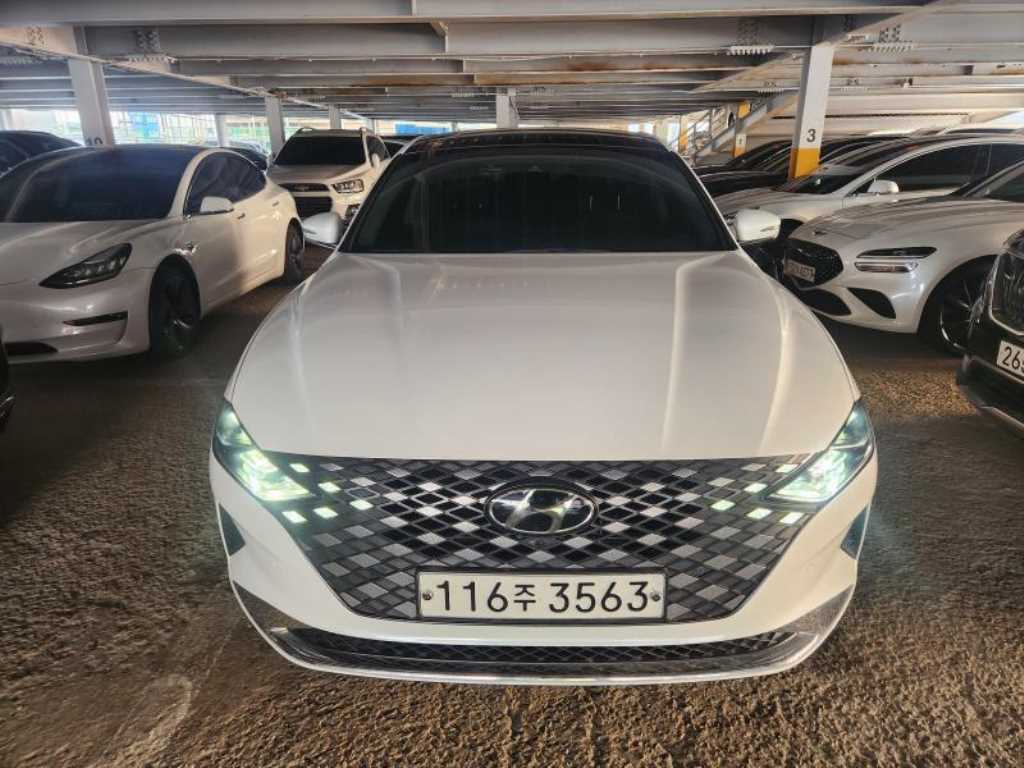 HYUNDAI Grandeur 2020 Blanco - Importación desde Corea - HF Imports Iquique - Foto 1