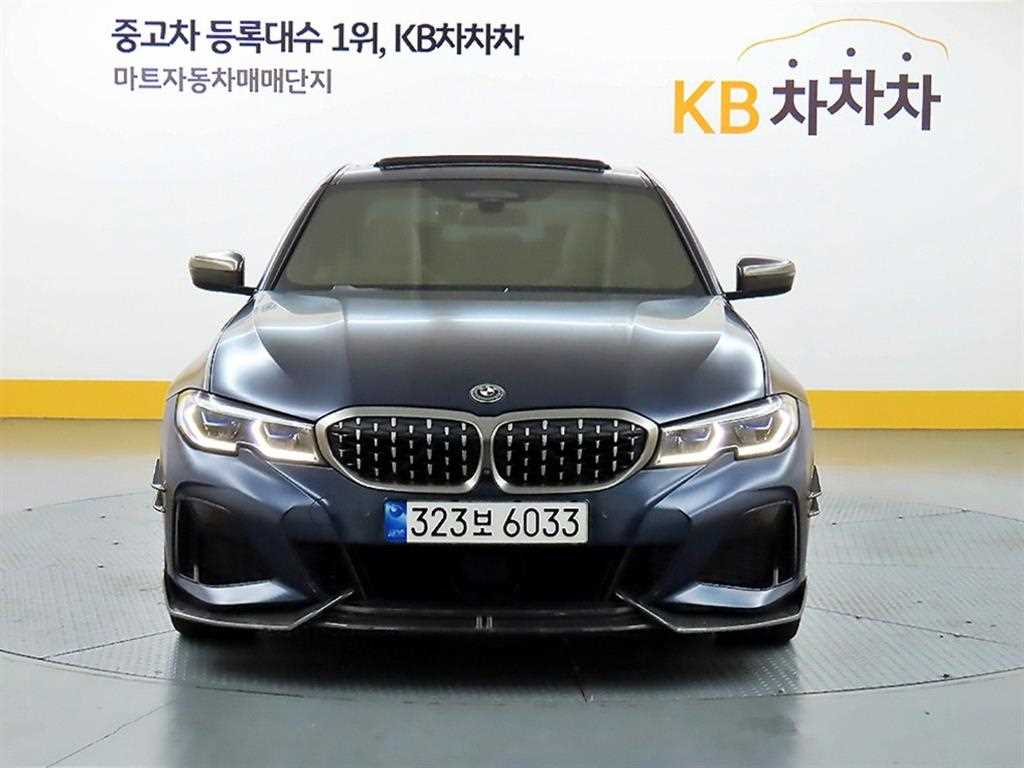 BMW 3 series 2020 Azul - Importación desde Corea - HF Imports Iquique - Foto 1