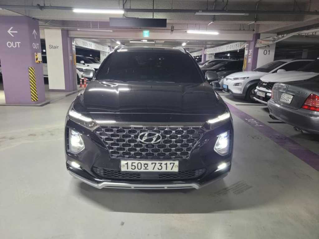 HYUNDAI Santa Fe 2020 Negro - Importación desde Corea - HF Imports Iquique - Foto 1