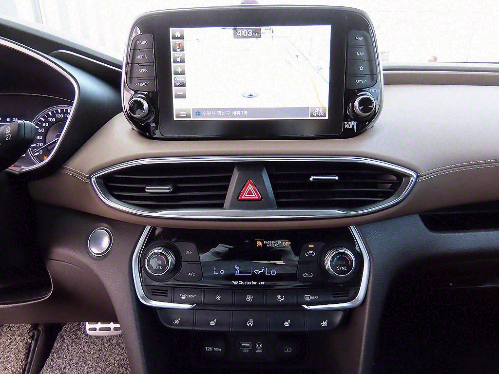 HYUNDAI Santa Fe 2020 Gris - Importación desde Corea - HF Imports Iquique - Foto 13