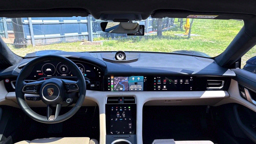 Porsche Taycan 2021 Azul - Importación desde Corea - HF Imports Iquique - Foto 13