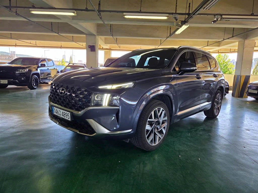 HYUNDAI Santa Fe 2023 Azul - Importación desde Corea - HF Imports Iquique - Foto 1