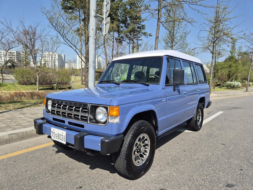 HYUNDAI Galloper 1994 skyblue - Importación desde Corea - HF Imports Iquique - Foto 13