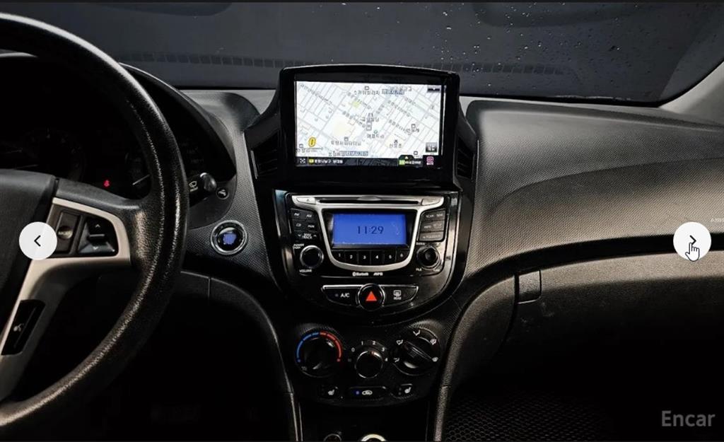 HYUNDAI Accent 2011 Blanco - Importación desde Corea - HF Imports Iquique - Foto 14