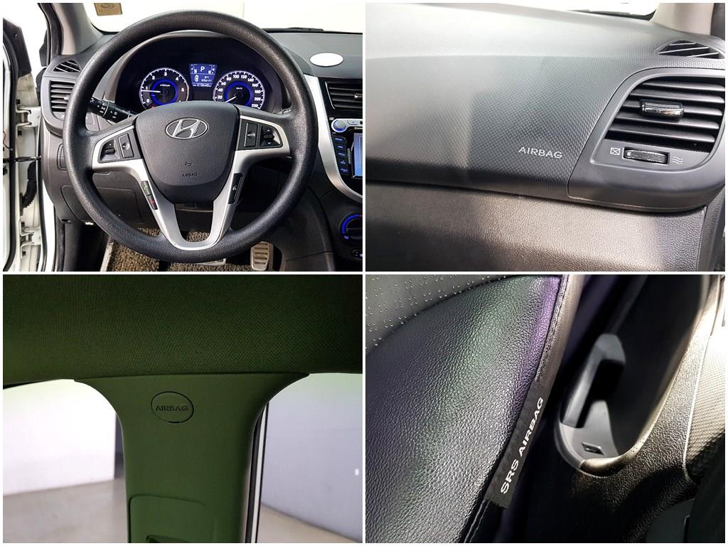 HYUNDAI Accent 2012 Blanco - Importación desde Corea - HF Imports Iquique - Foto 18