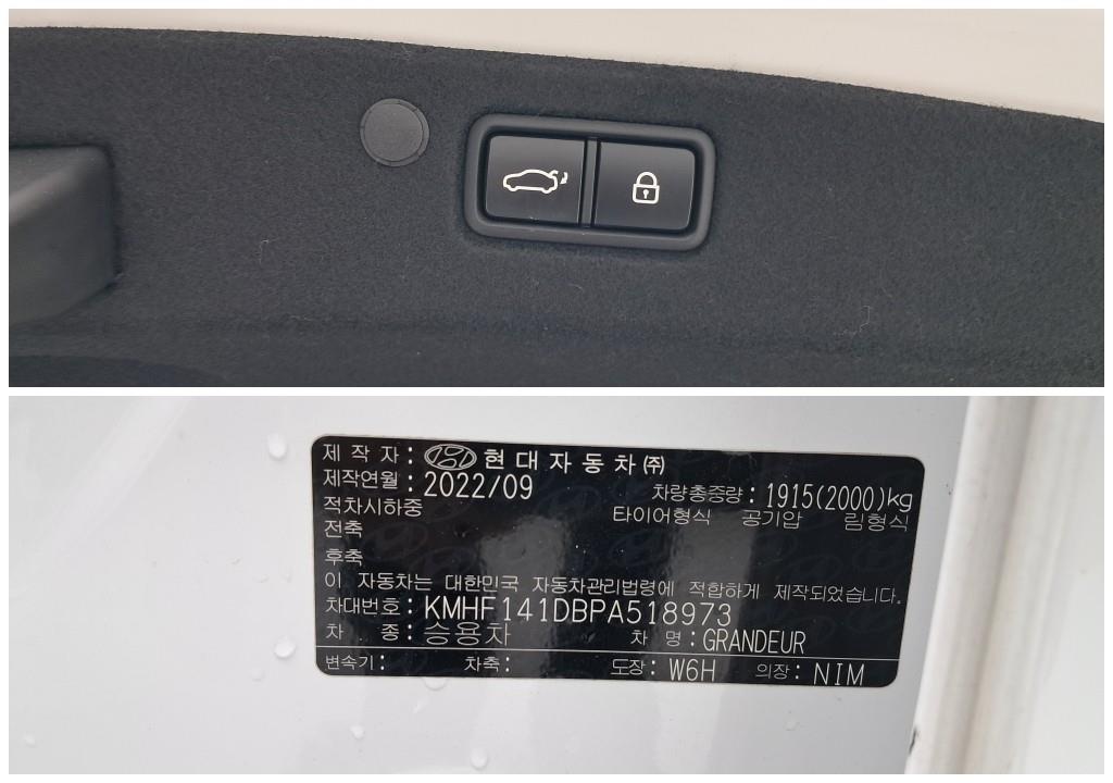 HYUNDAI Grandeur 2023 Blanco - Importación desde Corea - HF Imports Iquique - Foto 18