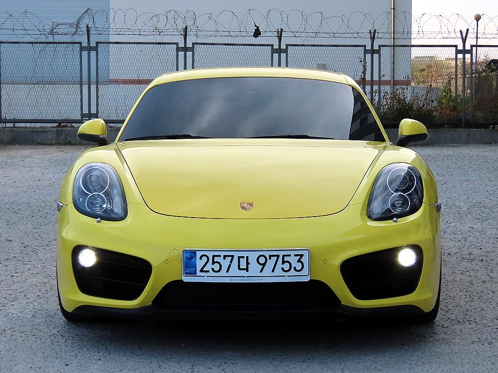 Porsche Cayman 2015 Amarillo - Importación desde Corea - HF Imports Iquique - Foto 1
