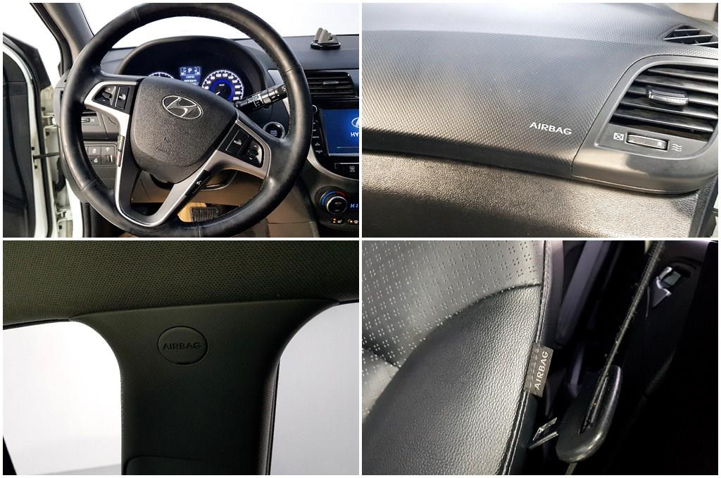 HYUNDAI Accent 2015 Blanco - Importación desde Corea - HF Imports Iquique - Foto 17