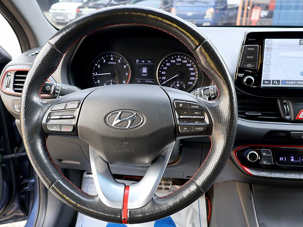 HYUNDAI i30 2018 Azul - Importación desde Corea - HF Imports Iquique - Foto 8