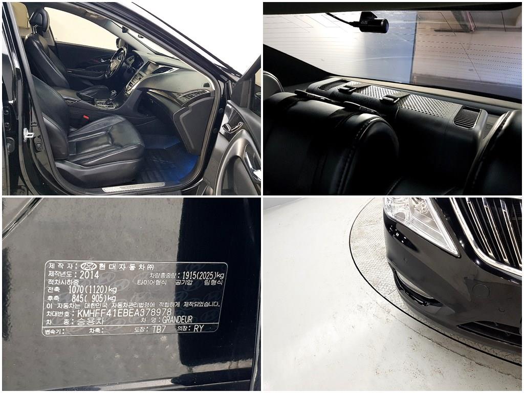 HYUNDAI Grandeur 2014 Negro - Importación desde Corea - HF Imports Iquique - Foto 18