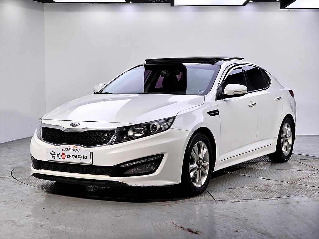 KIA K5 2011 Blanco - Importación desde Corea - HF Imports Iquique - Foto 1