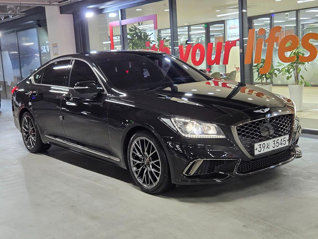 Genesis G80 2018 Negro - Importación desde Corea - HF Imports Iquique - Foto 1