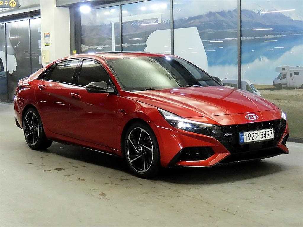 HYUNDAI Avante 2021 Rojo - Importación desde Corea - HF Imports Iquique - Foto 1