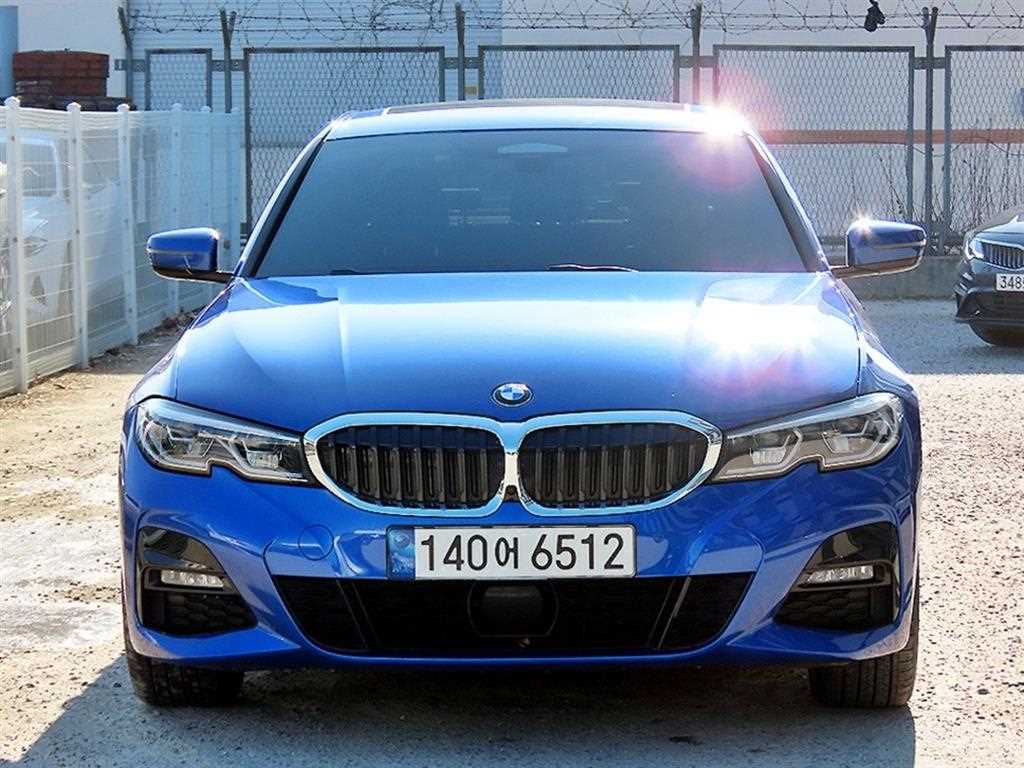 BMW 3 series 2021 Azul - Importación desde Corea - HF Imports Iquique - Foto 1