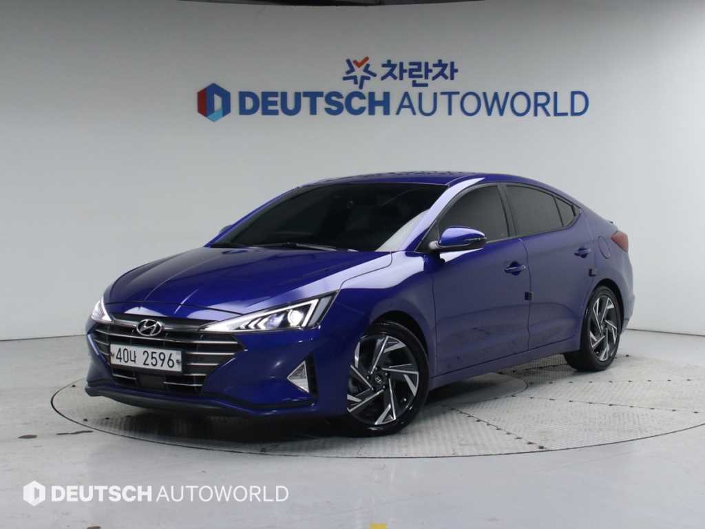 HYUNDAI Avante 2020 Azul - Importación desde Corea - HF Imports Iquique - Foto 1