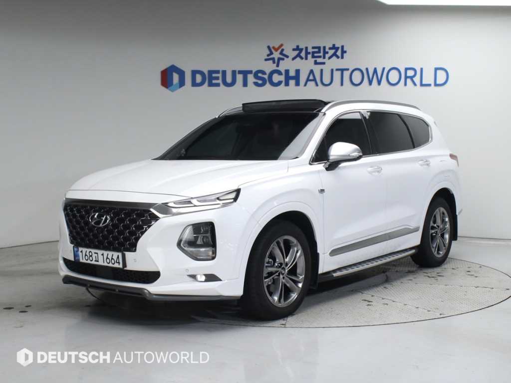 HYUNDAI Santa Fe 2019 Blanco - Importación desde Corea - HF Imports Iquique - Foto 1