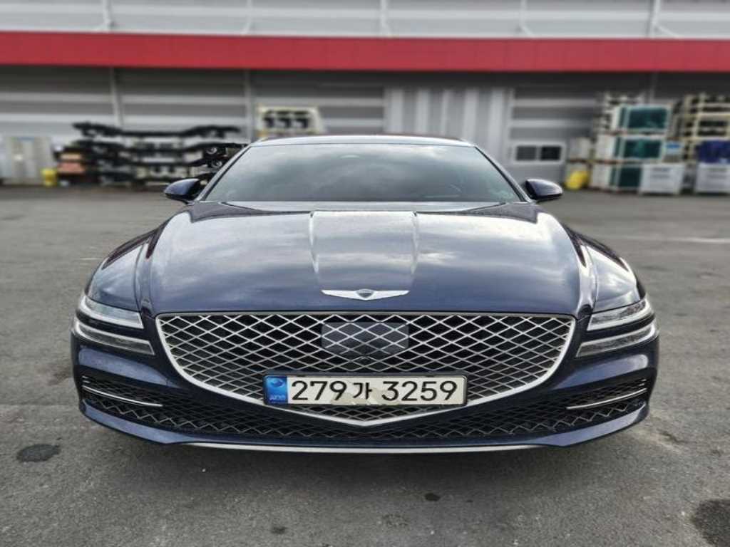 Genesis G80 2021 Azul - Importación desde Corea - HF Imports Iquique - Foto 1