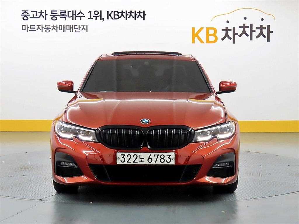 BMW 3 series 2021 Rojo - Importación desde Corea - HF Imports Iquique - Foto 1
