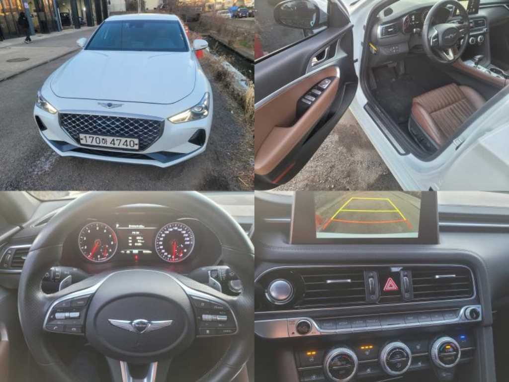 Genesis G70 2020 Blanco - Importación desde Corea - HF Imports Iquique - Foto 1