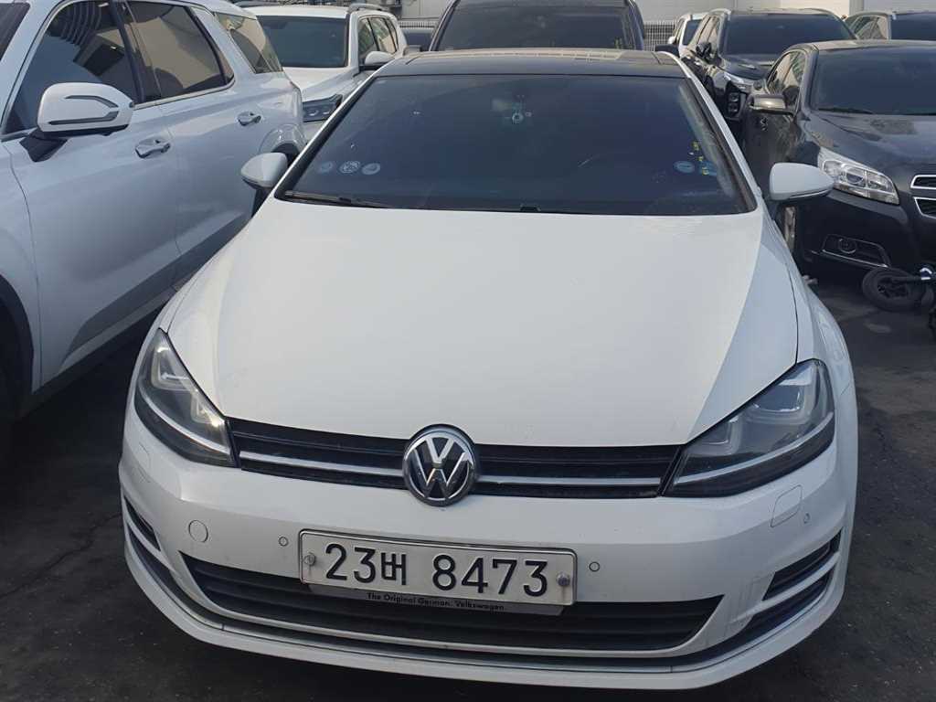 Volkswagen Golf 2014 Blanco - Importación desde Corea - HF Imports Iquique - Foto 1