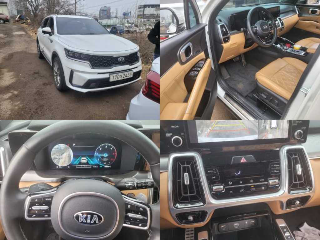 KIA Sorento 2021 Blanco - Importación desde Corea - HF Imports Iquique - Foto 1