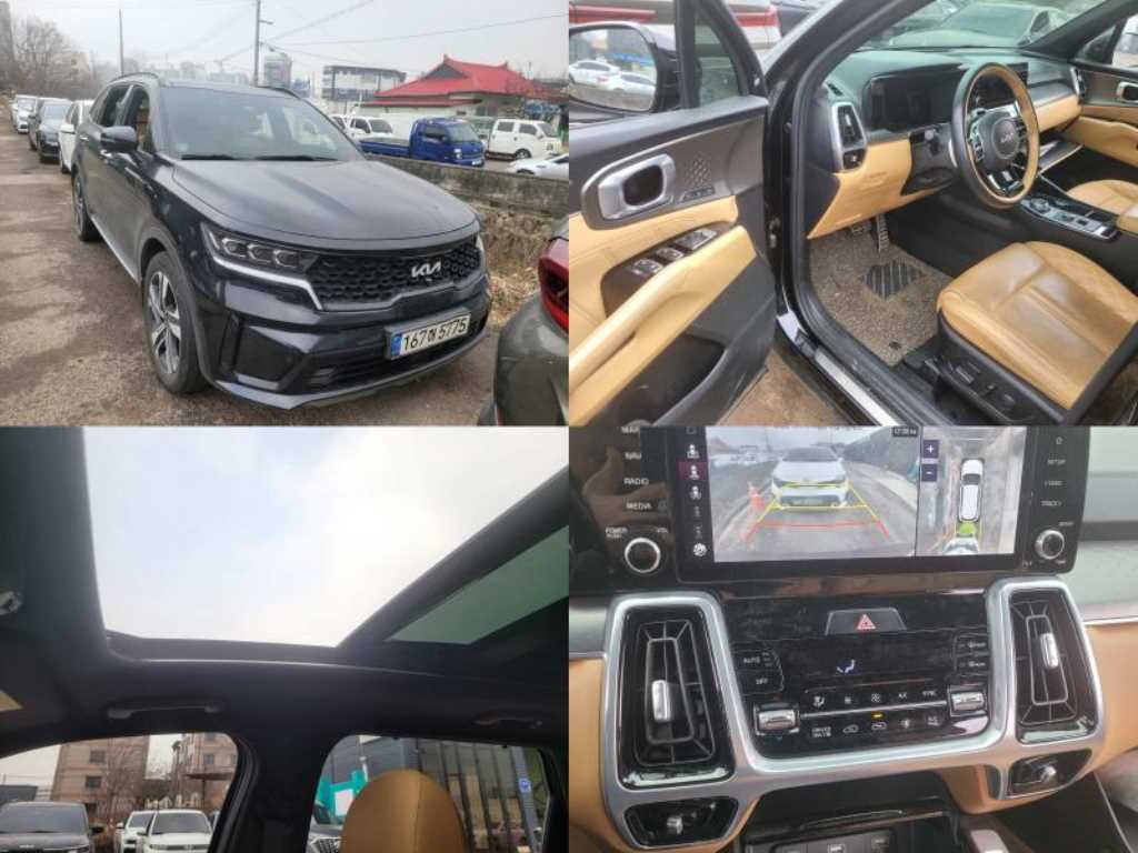 KIA Sorento 2022 Negro - Importación desde Corea - HF Imports Iquique - Foto 1