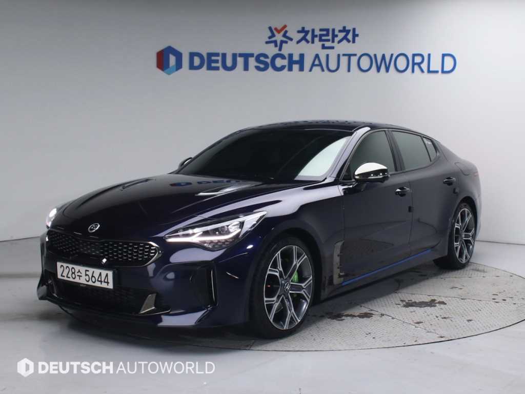 KIA Stinger 2021 Azul - Importación desde Corea - HF Imports Iquique - Foto 1