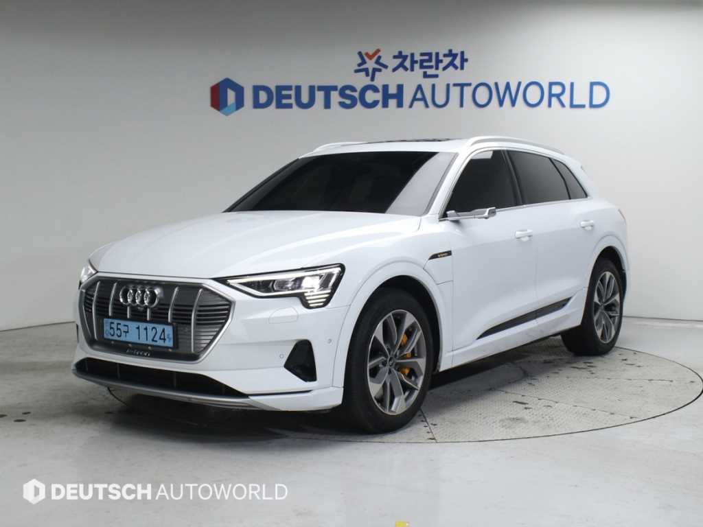 Audi e-Tron 2021 Blanco - Importación desde Corea - HF Imports Iquique - Foto 1