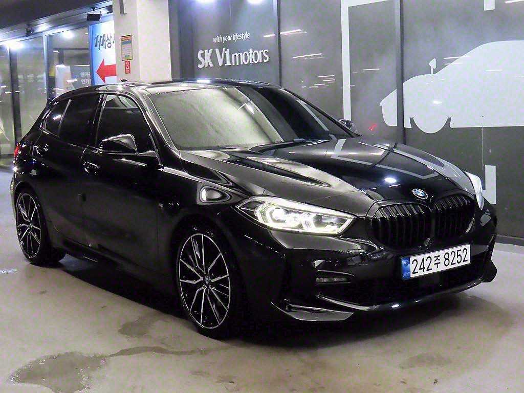 BMW 1 series 2020 Negro - Importación desde Corea - HF Imports Iquique - Foto 1